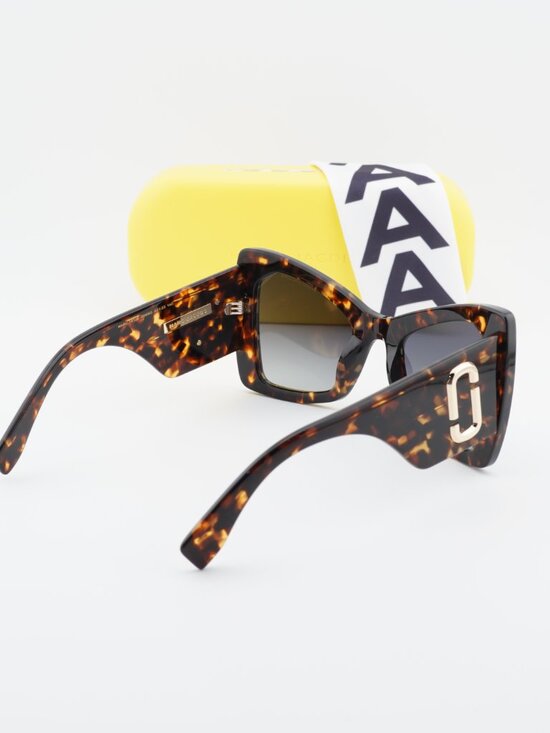 Marc Jacobs MARC 761/S 0086 9O Butterfly Sunglasses - Havana / Grey